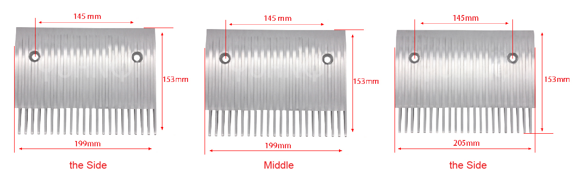 Aluminum-alloy-comb-plate-22-teeth-escalator-parts....