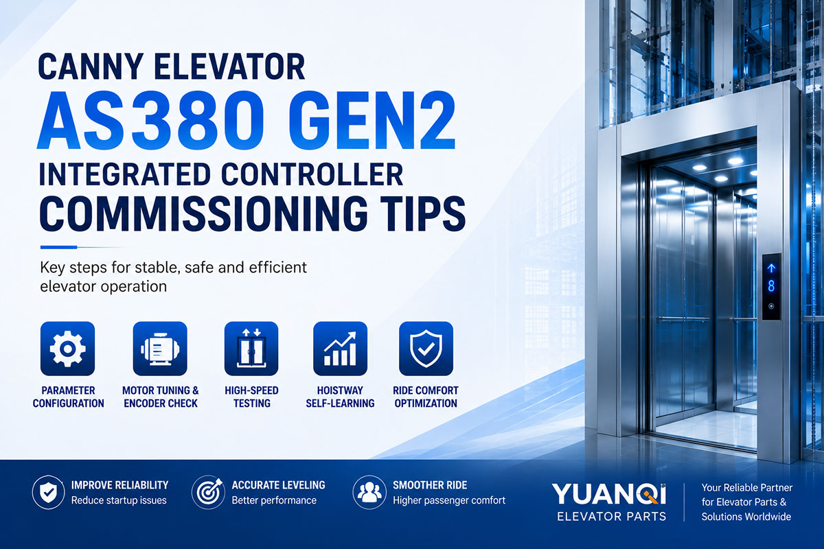 Canny Elevator AS380 Gen2 Integrated Controller: Key Commissioning Tips for Stable Elevator Operation