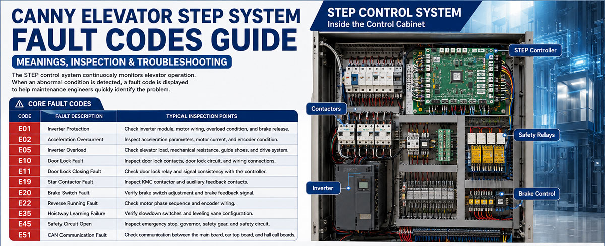 Canny-Elevator-STEP-System-Fault-Codes-Meanings,-Inspection-Troubleshooting-Guide-1200