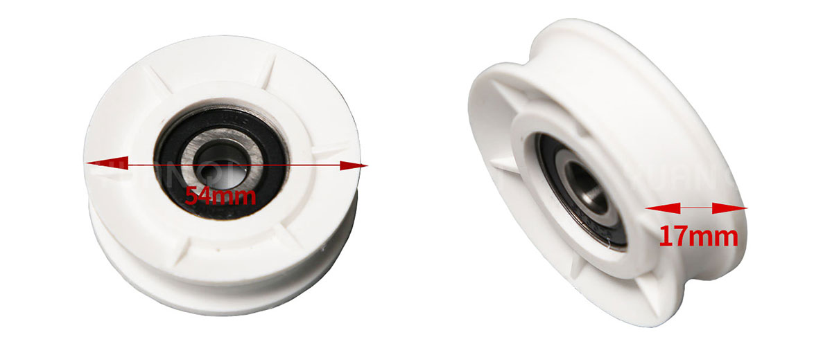 Heavy-Duty-Elevator-Door-Hanging-Pulley-Roller-54x17x6200-Bearing.....