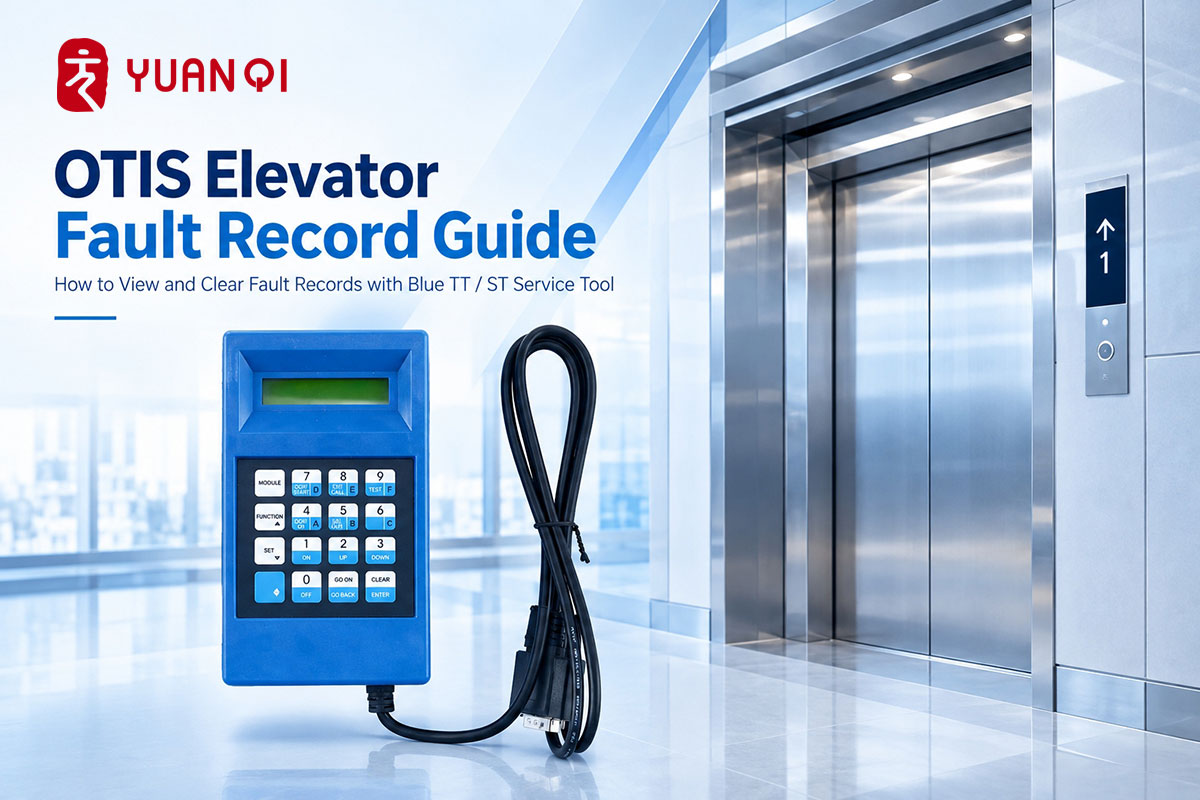 OTIS Elevator Fault Record Guide: How to View and Clear Fault Records with Blue TT