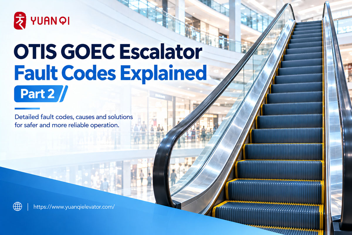 OTIS GOEC Escalator Fault Codes: Causes and Troubleshooting Guide Part 2