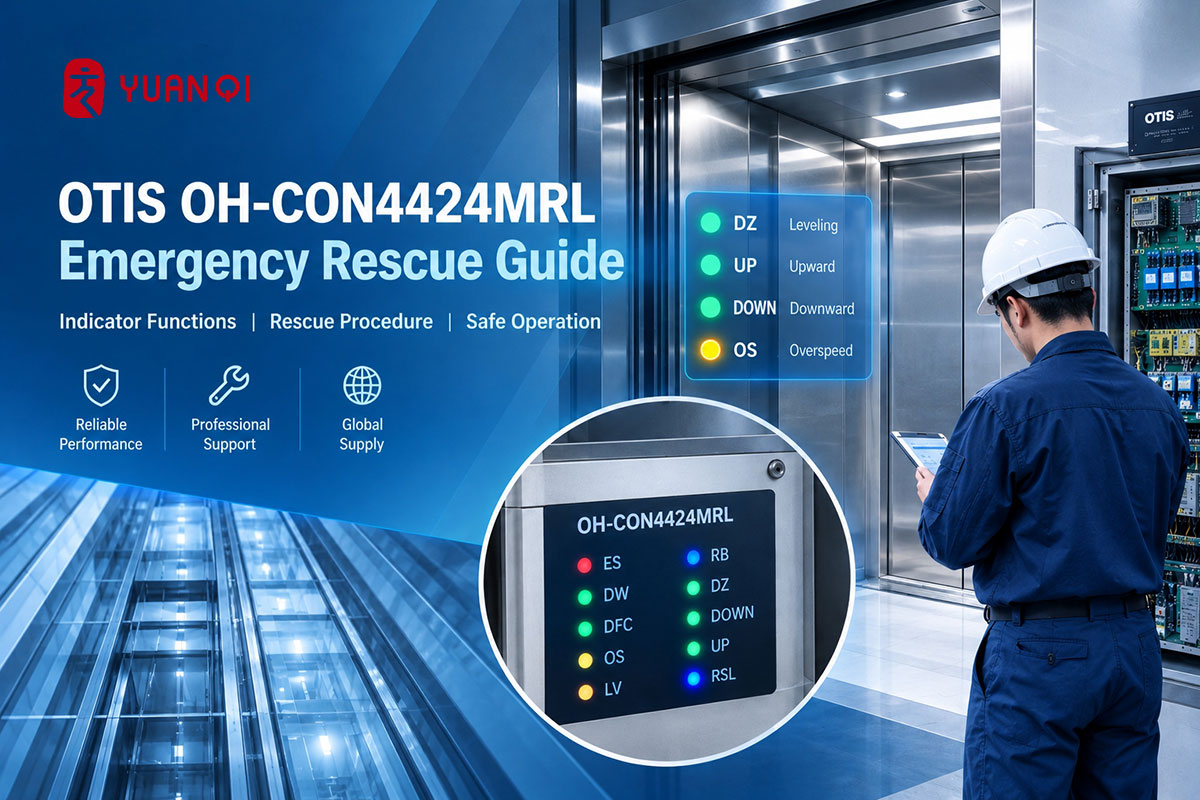OTIS OH-CON4424MRL Emergency Rescue Device: Operation Guide