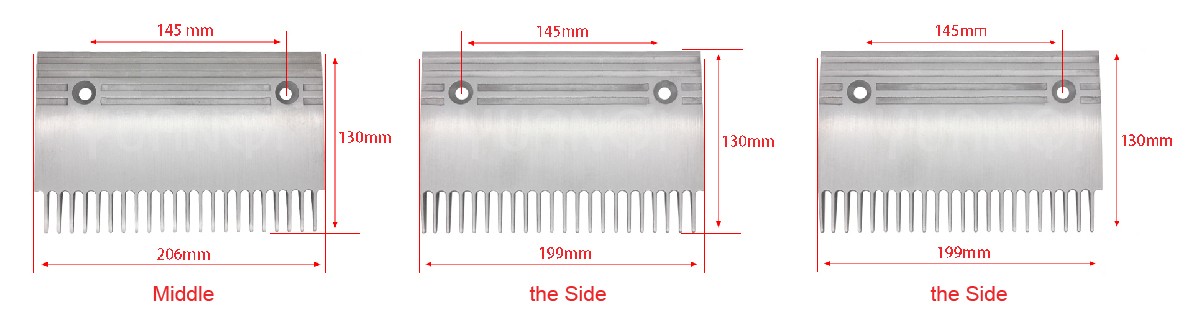 Toshiba-aluminum-alloy-comb-plate-22-teeth-escalator-comb-plate.......
