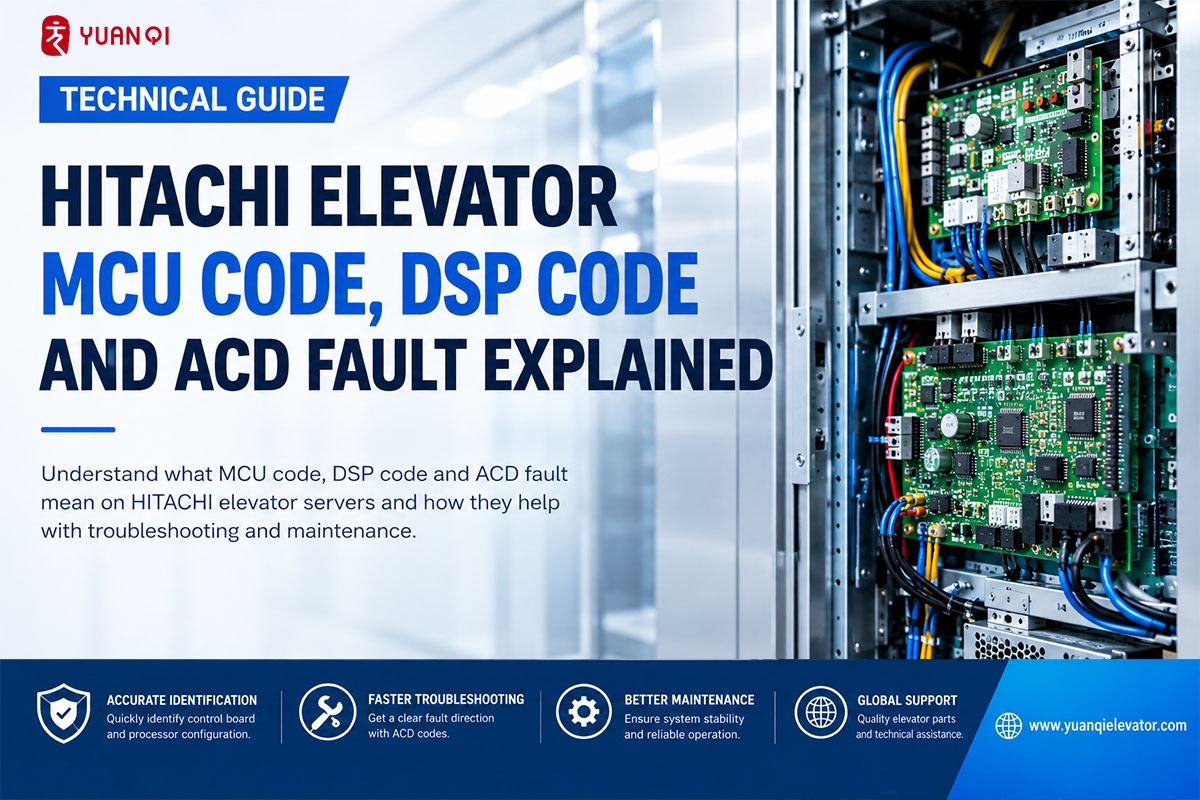 Understanding MCU Code, DSP Code and ACD Faults on HITACHI Elevators